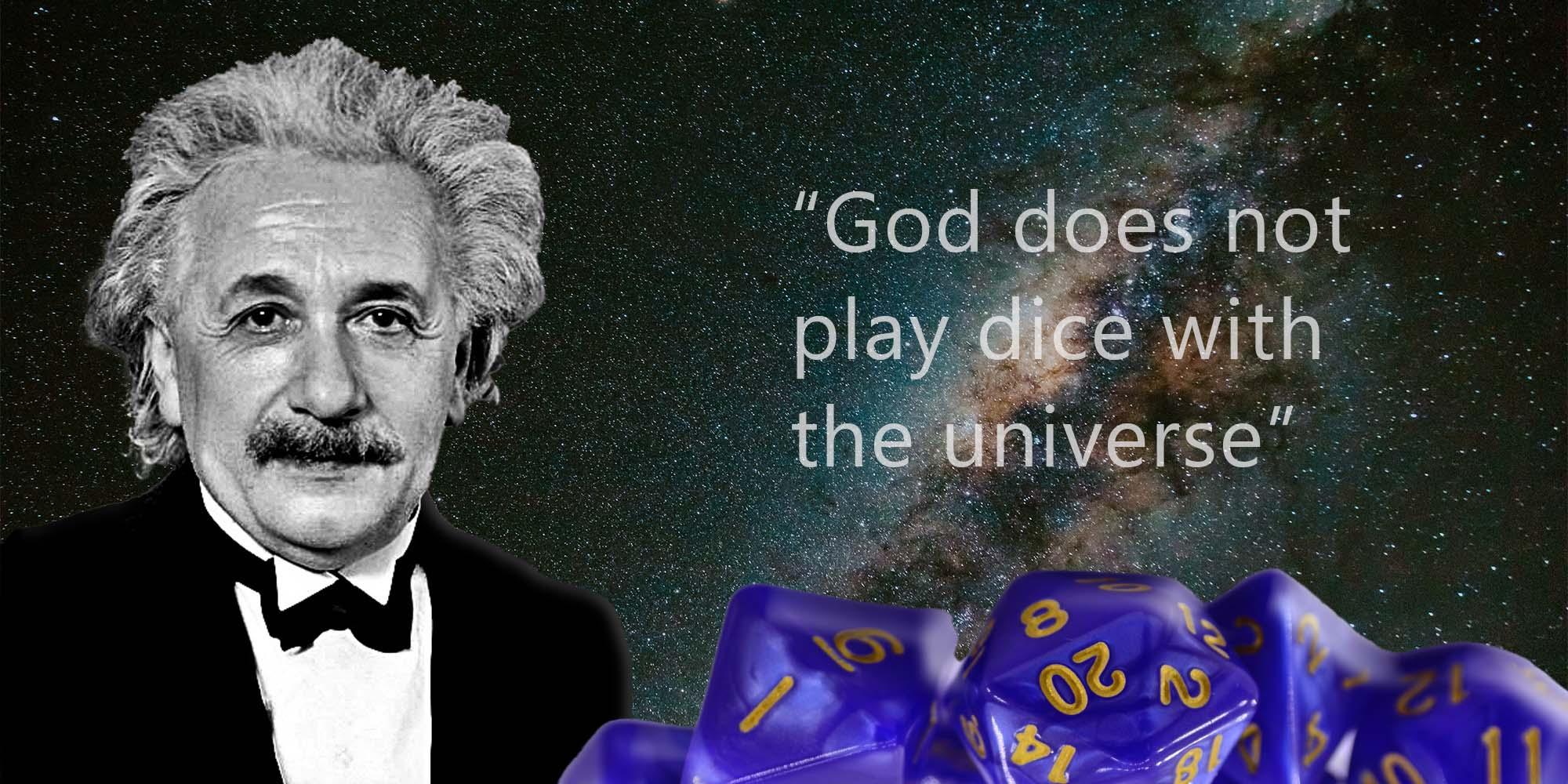 Cover Image for God Does Not Play Dice with the Universe