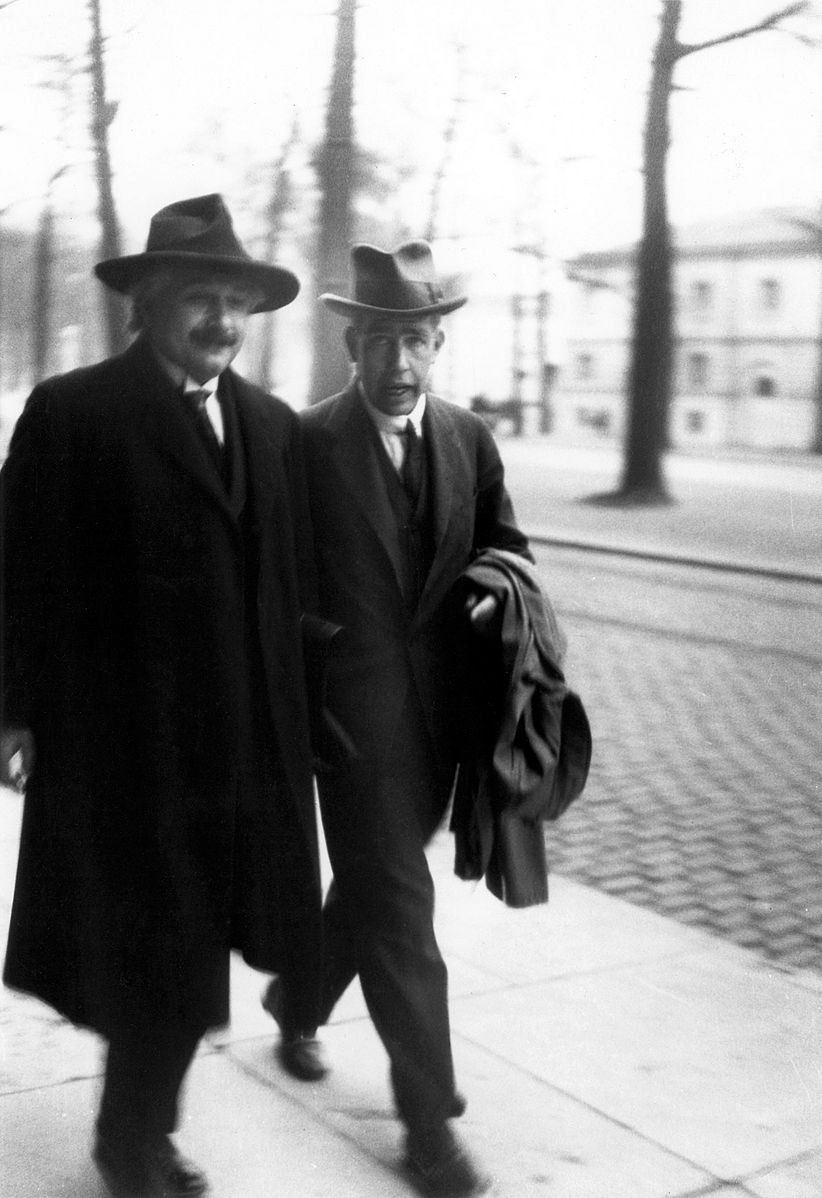 Niels Bohr and Albert Einstein