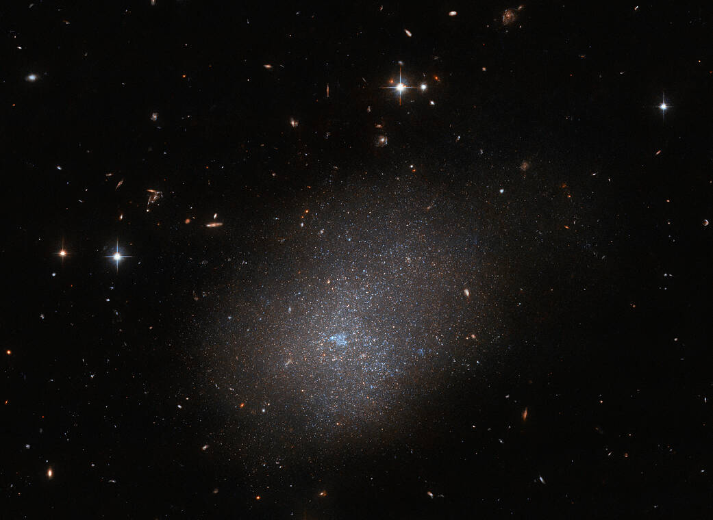 Sparkling Neighbour Galaxy